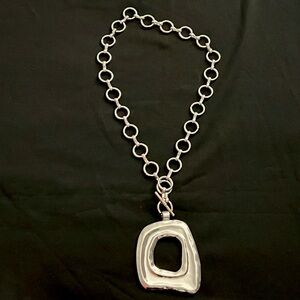 Silver Statement Necklace